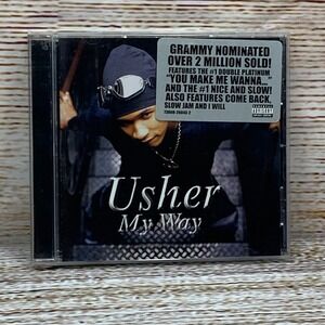 Usher - My Way [CD‎ Album 1997] LaFace Records R&B Hip Hop Music